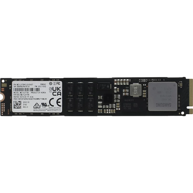 Samsung SSD PM9A3, 1920GB (MZ1L21T9HCLS-00A07) 