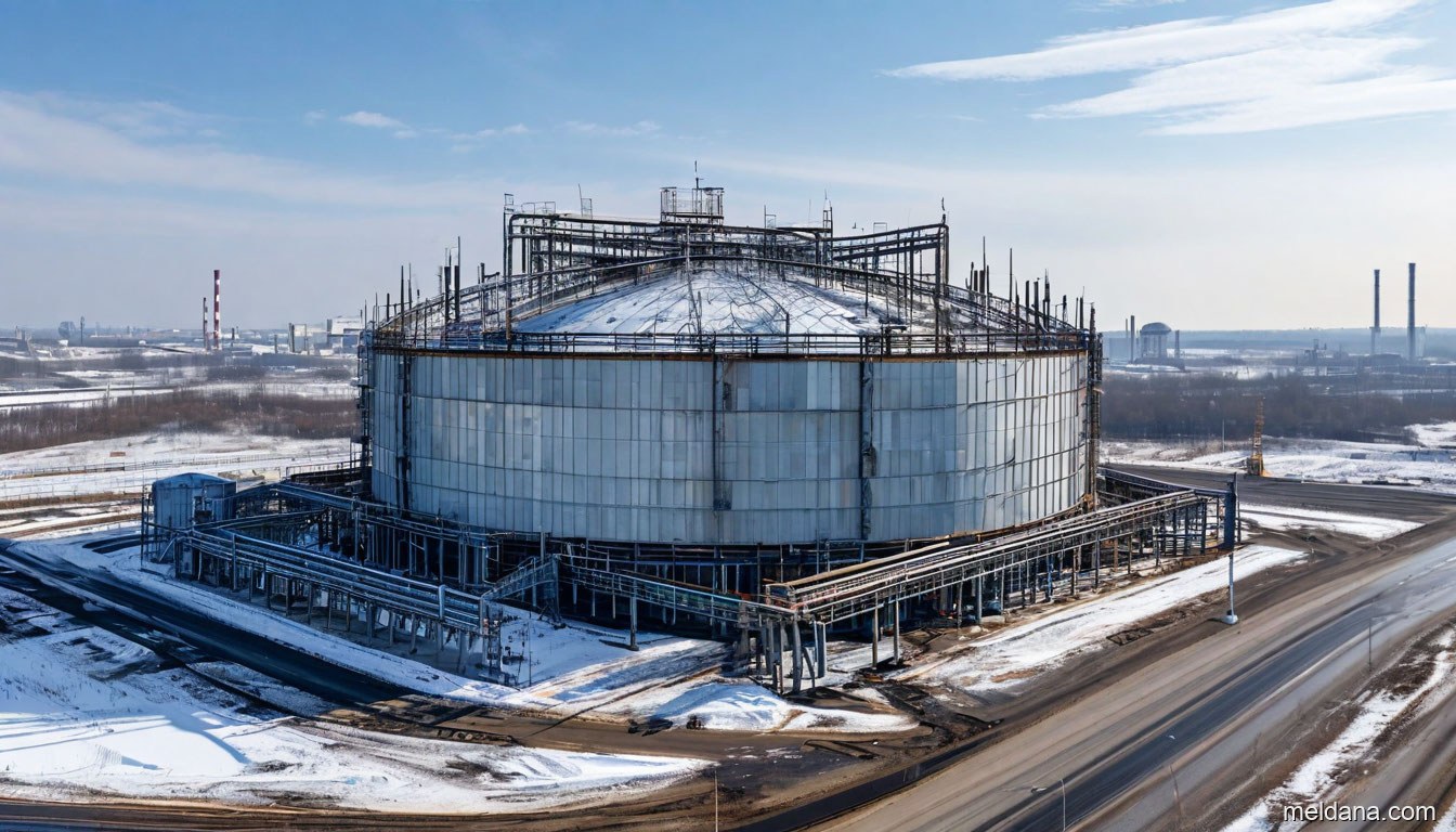 Антидроновая защита резервуара РВС-20000 Ярославле — ЗОК ЗАСЛОН по СП 542