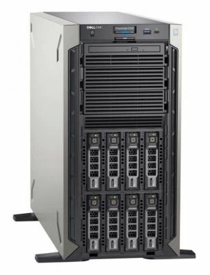 Сервер Dell PowerEdge T340 1xE-2236G 1x16GbUD x8 1x1.2Tb 10K 2.5in3.5 SAS RW H330 iD9En 1G 2P 1x495W 3Y NBD (T340-9737) 
